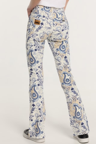 Jean - Blanc et bleu