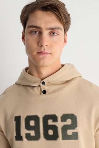 Sweat à capcuhe - Beige