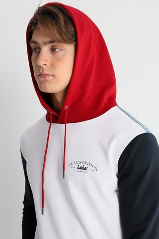 Sweat à capcuhe - Blanc