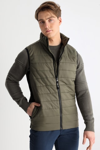 Doudoune sans manches - Vert