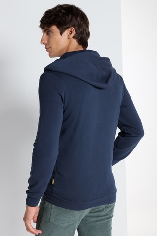 Sweat à capuche - Bleu