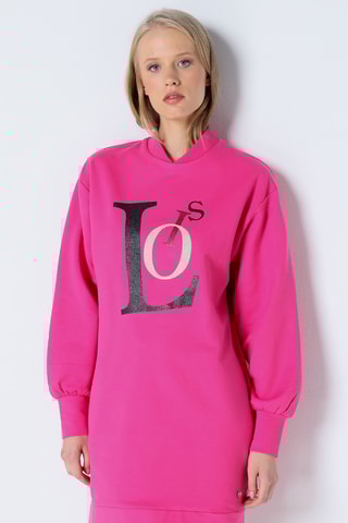 Robe sweat - Rose