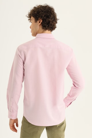 Chemise en lin - Violet