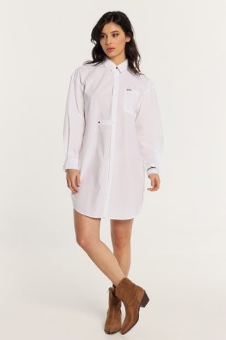 Robe chemise - Blanc