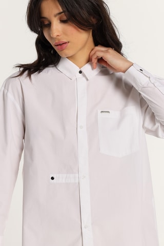 Robe chemise - Blanc