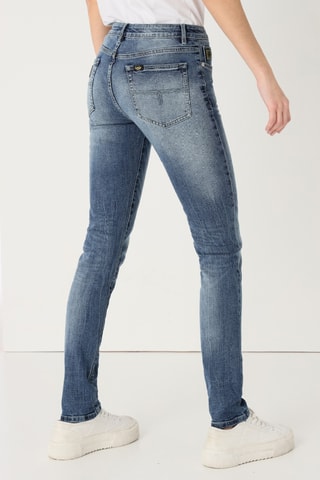 Jean taille haute - Bleu