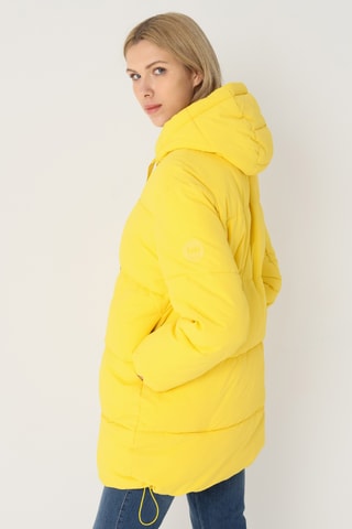 Doudoune à capuche - Jaune