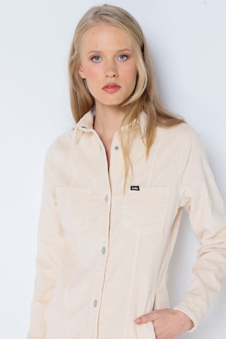 Robe chemise - Beige