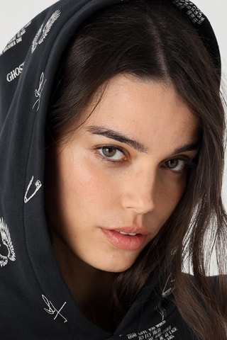 Sweat à capuche - Noir