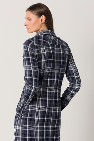 Robe chemise – Bleu marine - Bleu