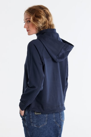 Sweat à capuche - Bleu