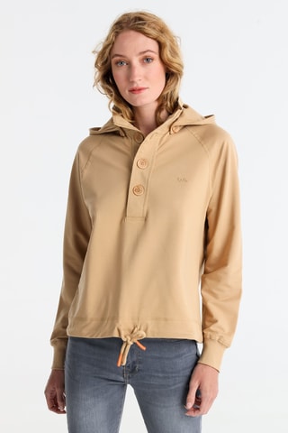 Sweat à capuche - Marron