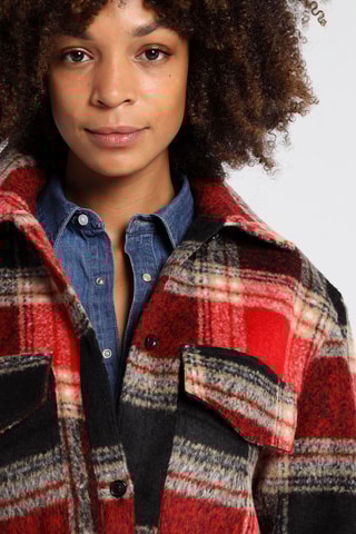 Surchemise - Orange et noir