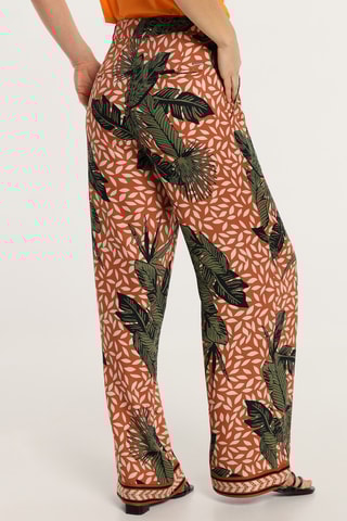 Pantalon - Orange et vert