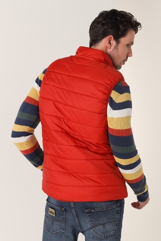 Doudoune sans manches - Bordeaux