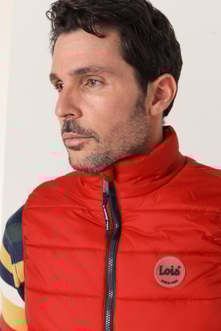 Doudoune sans manches - Bordeaux