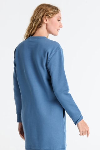 Robe sweat - Bleu