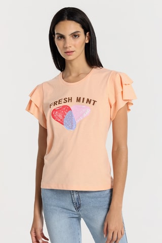 T-shirt - Rose
