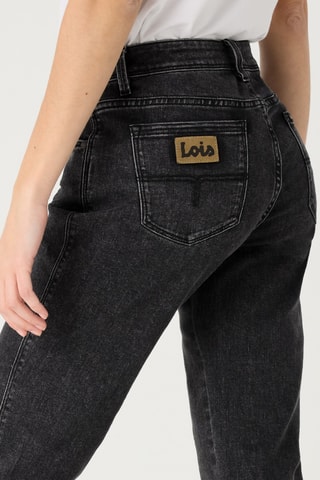 Jean taille haute - Noir