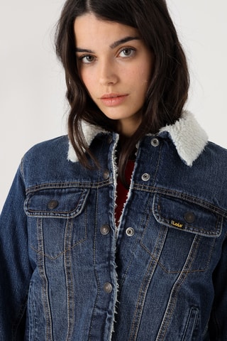 Veste en jean - Bleu