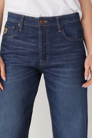 Jean 7/8 taille haute - Bleu