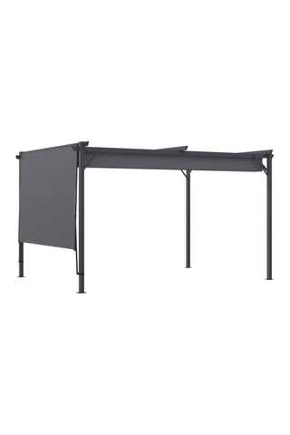 Pérgola con techo retráctil Marina - 3 x 4 m