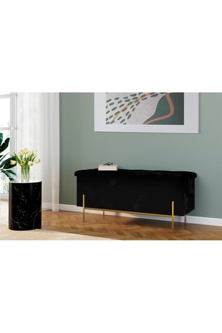 Banco con arcón - 100 x 45 x 37 cm