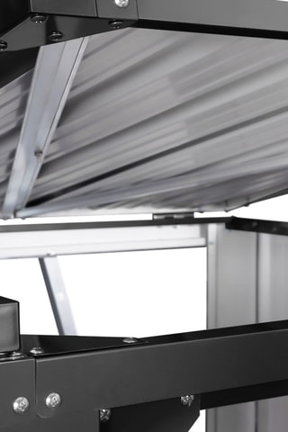 Contenedor triple de cubos de basura - 221 x 80 x 120 cm