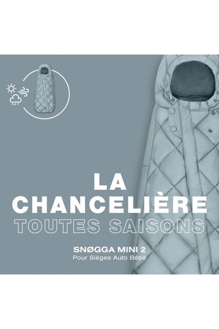 Chancelière Snøgga Mini 2 - Rouge - 75 cm - TOG 4