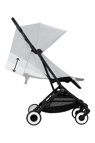 Poussette Orfeo - Gris clair - Dès la naissance - Jusqu'à 22 kg