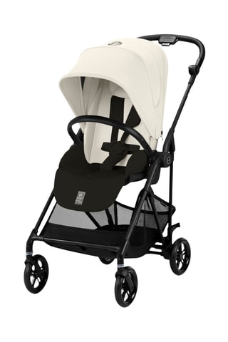 Poussette Melio Carbon - Beige - Dès la naissance - Jusqu'à 15 kg