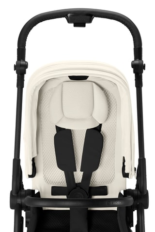 Poussette Melio Carbon - Beige - Dès la naissance - Jusqu'à 15 kg