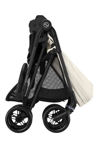 Poussette Melio Carbon - Beige - Dès la naissance - Jusqu'à 15 kg