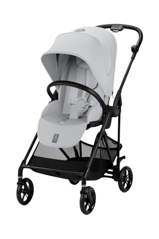 Poussette Melio Carbon - Gris clair - Dès la naissance - Jusqu'à 15 kg