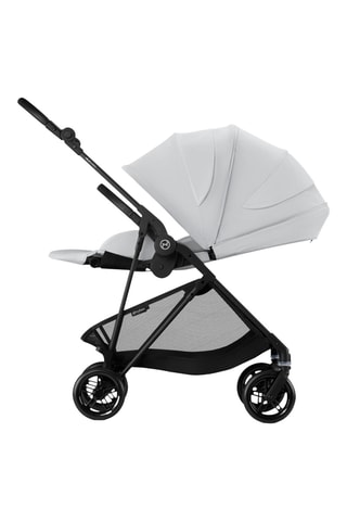 Poussette Melio Carbon - Gris clair - Dès la naissance - Jusqu'à 15 kg