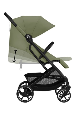 Poussette Beezy - Kaki - Dès la naissance - Jusqu'à 22 kg