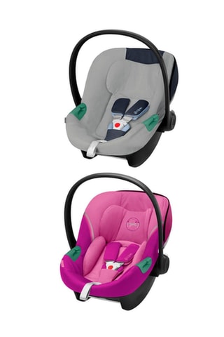 Siège-auto Aton S2 i-Size Groupe 0+ et Housse de protection pour siège-auto Aton 5 offerte - Gris
