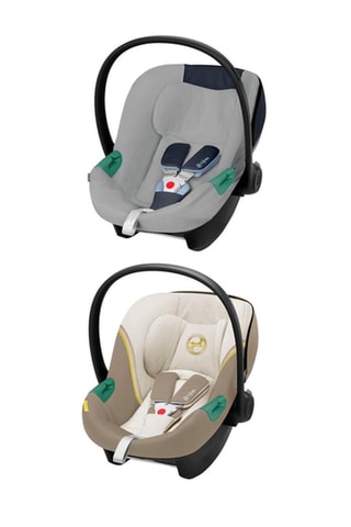 Siège-auto Aton S2 i-Size UK - Groupe 0+ et Housse de protection pour siège-auto Aton 5 offerte - Gris
