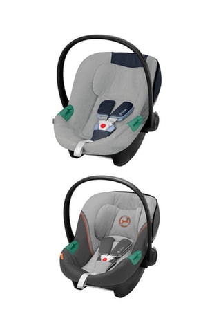 Siège-auto Aton S2 i-Size UK - Groupe 0+ et Housse de protection pour siège-auto Aton 5 offerte - Gris