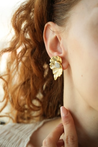 Oorbellen - Maanstenen