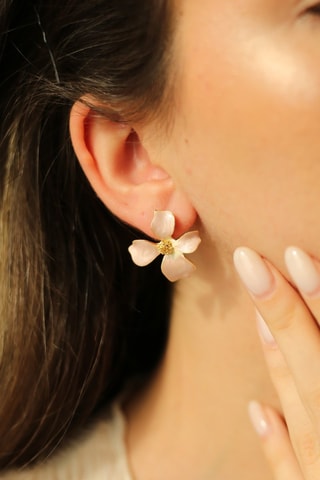 Oorbellen - Parelmoer