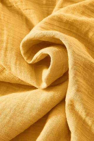 Federa cuscino alla francese in garza di cotone 125 g/m² Gaïa - Zafferano