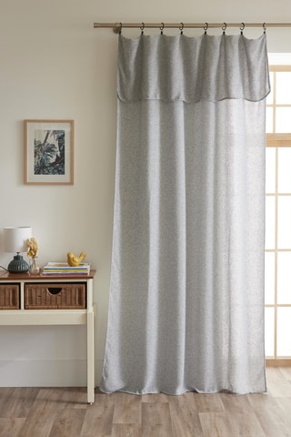 Tenda regolabile Dua - Grigio chiaro - 140 x 270 cm