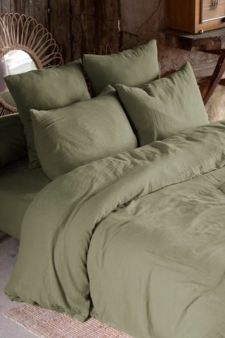 Housse de couette 125 g/m² Gaïa - Romarin
