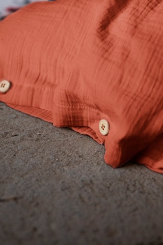 Housse de couette Gaïa - Terracotta