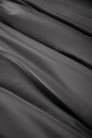 Copripiumino in raso di bambù Salomé - Grigio