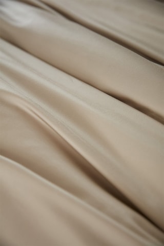 Copripiumino in raso di bambù Salomé - Beige