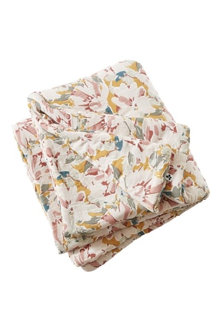 Runner letto Clarence - Bianco e rosa