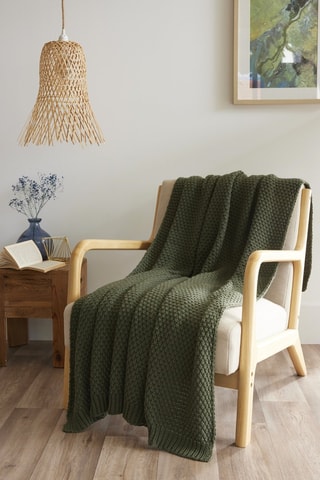 Plaid Olympia - Kaki - 125 x 150 cm