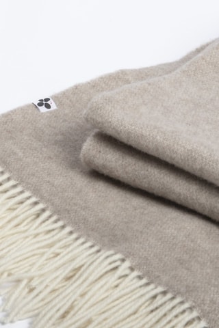 Plaid in lana Côme - Beige - 140 x 200 cm